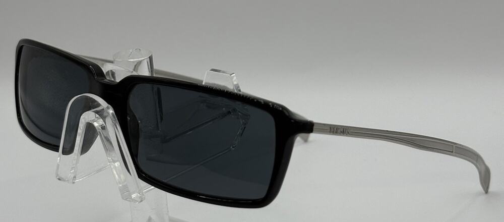 Versus Sunglasses Rectangular Black Gray Lenses Unisex 53mm